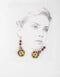 Round Pendant Earrings